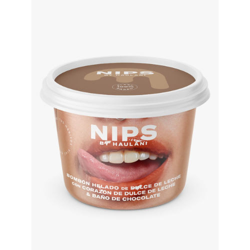 Nip vegano - Chocolate con corazon de dulce de leche