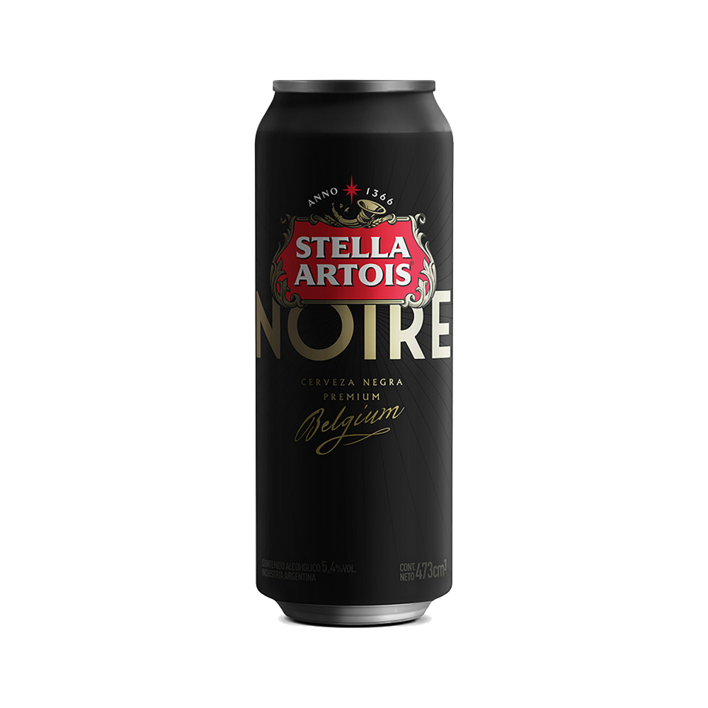 Stella Artois Noire Lata 24 x 473