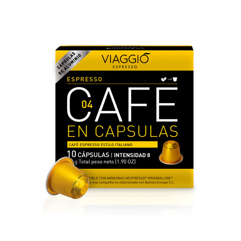 Viaggio Capsula Cafe Natural Espresso x10