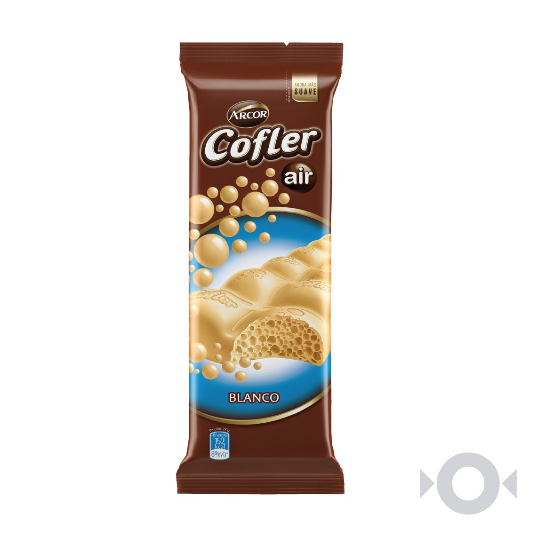 Chocolate Cofler Aireado Blanco X55G