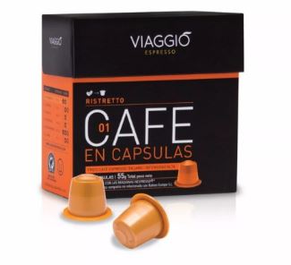 Viaggio Capsula Cafe Natural Ristretto x10