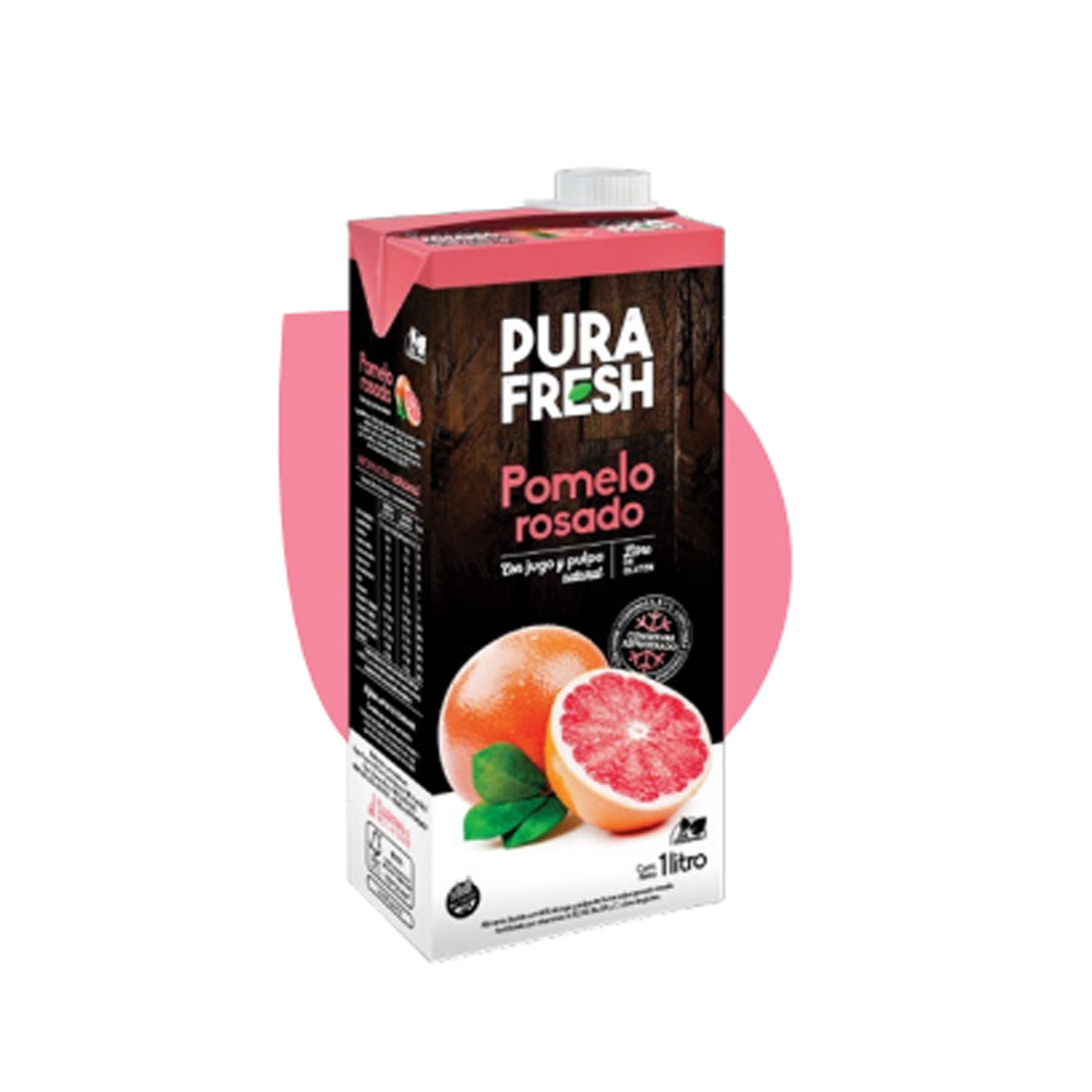 Jugo Pomelo Pura Fresh c/ pulpa x 8