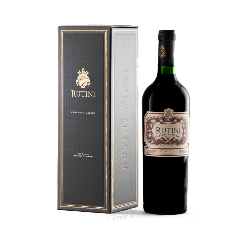 Rutini Cabernet - Malbec Estuche 750