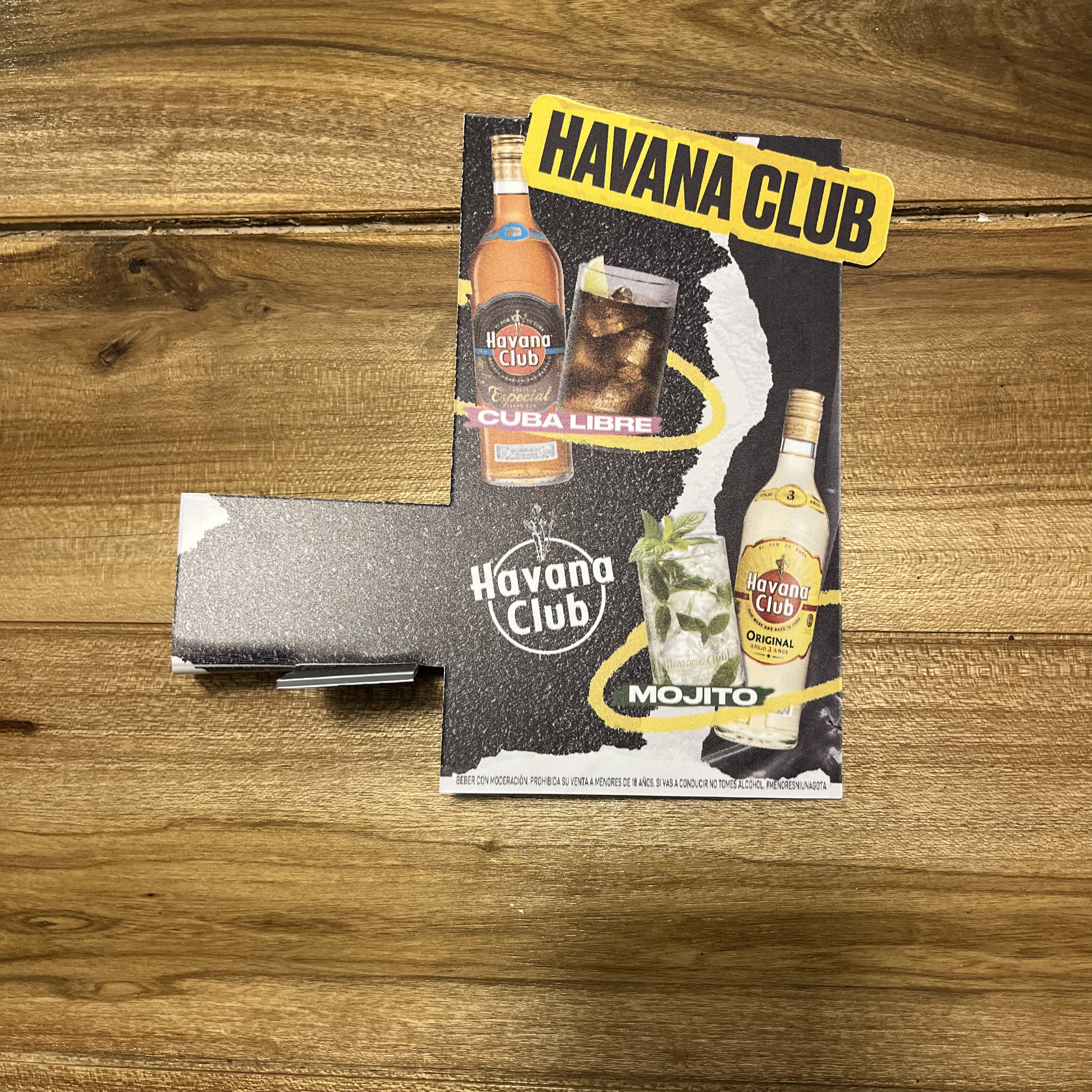 Bolsas Cajas Havana Club