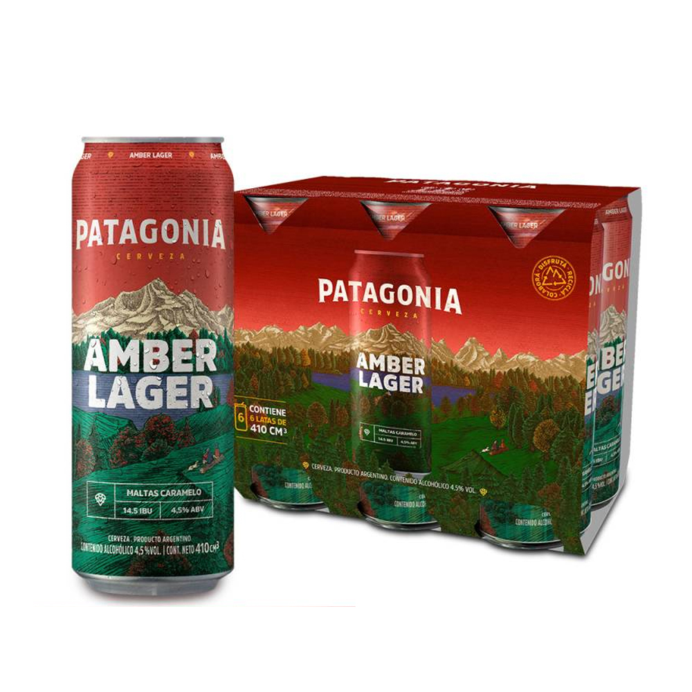 Patagonia Amber Lager Lata 24 x 473